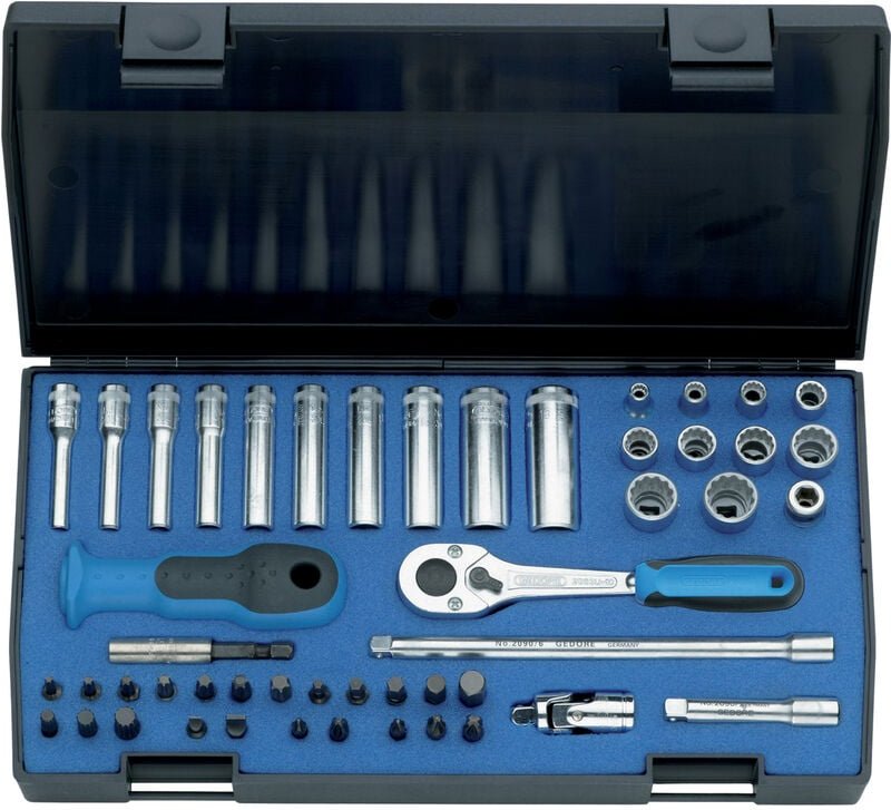20 LMU-10 Steckschlüssel-Satz 1/4' ud-in-is-ph-pz-tx-xzn