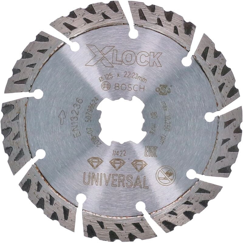 X-LOCK DIA-TS 125x22,23 Bf. Univ.