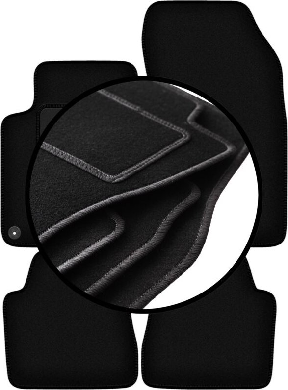 Komplettset Veloursmatten für: Citroen C4 III Schrägheck (2020-)