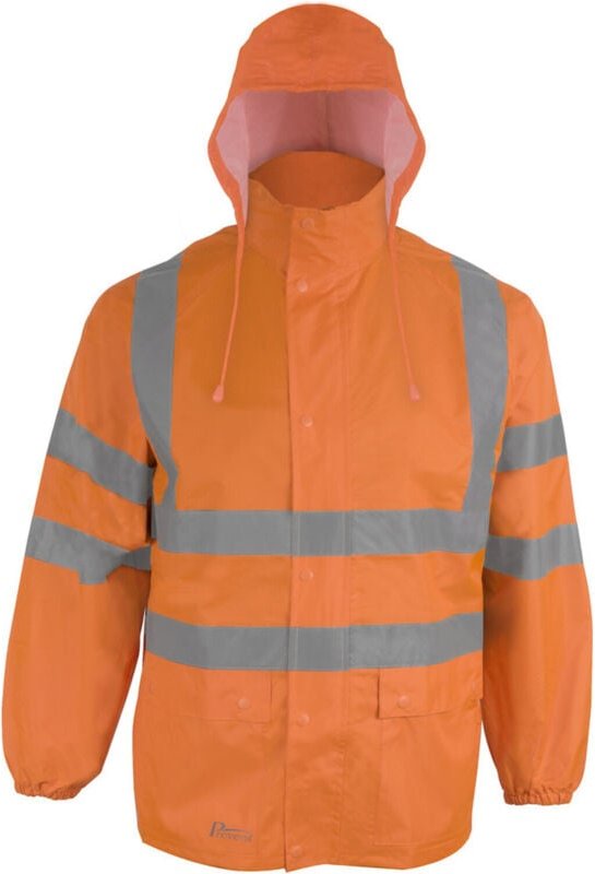 Warnschutz-Regenjacke Gr.L orange prevent