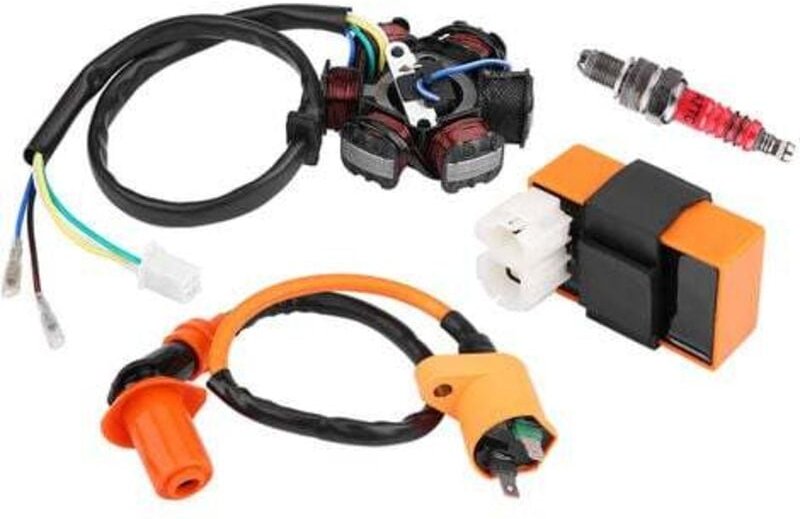 CDI Racing Zündkerze Magneto Stator für GY6 125cc 150cc Moped