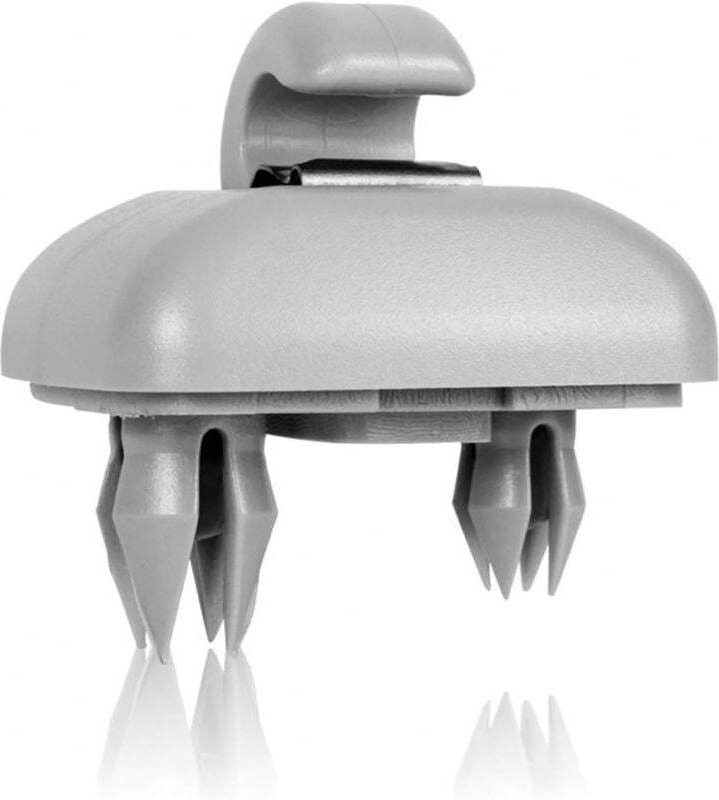 1 pz Grigio Clip per Aletta Parasole per Auto Clip per Aletta Parasole, Supporto per Gancio per Aletta Parasole per Auto...