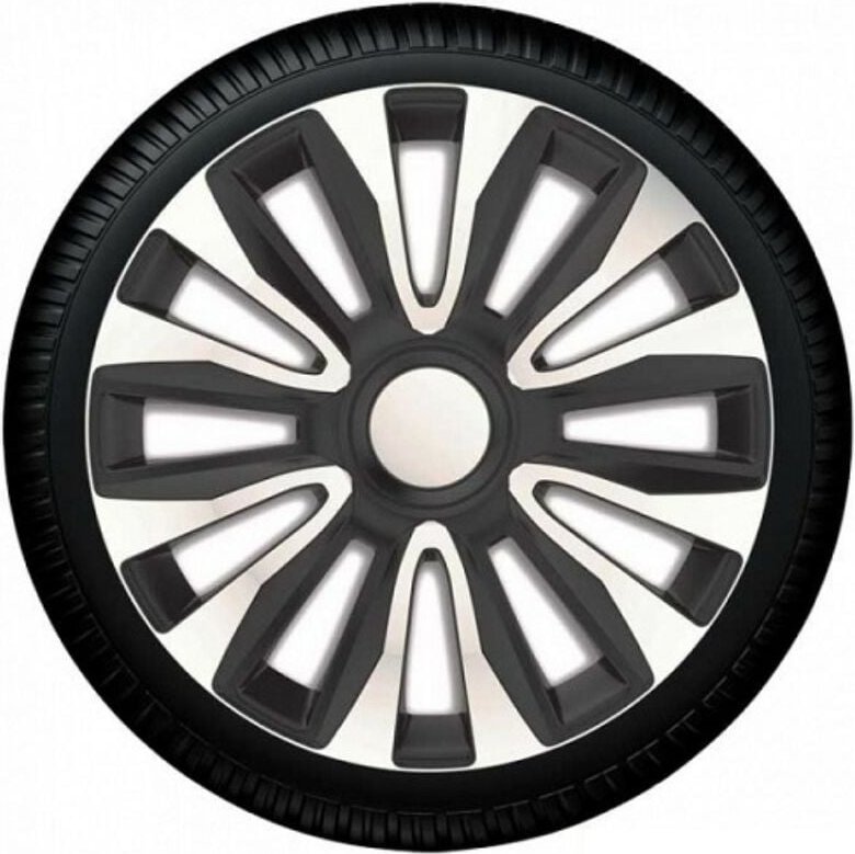 Radkappen-Satz - 16 Zoll - Avalone – Chrome-Schwarz