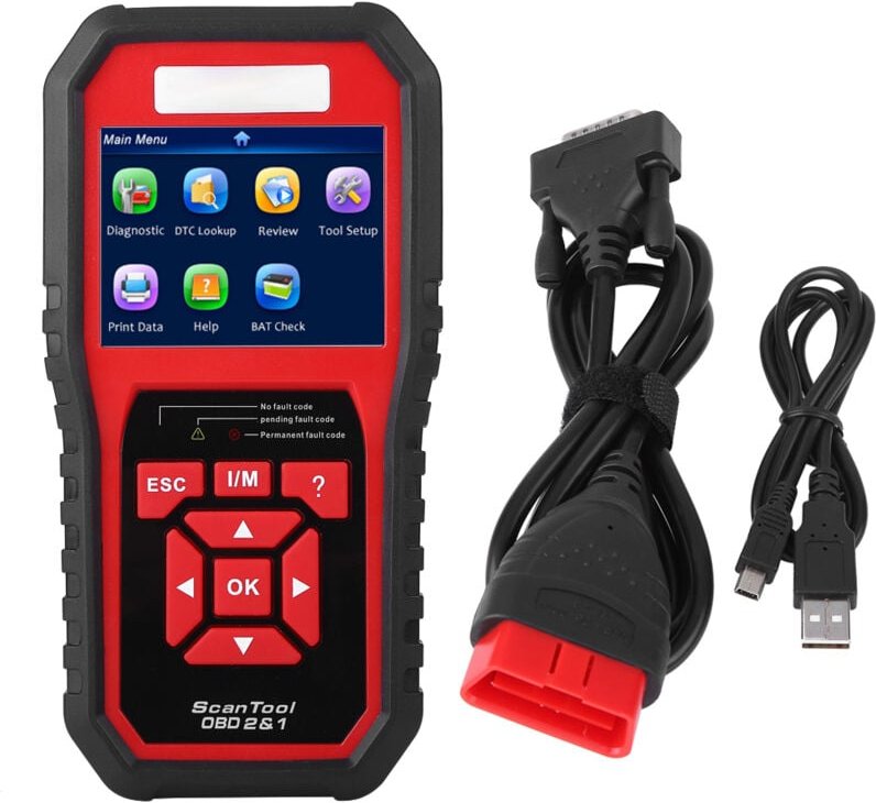 Thumbnail - Headerbs KW850 obdii OBD2 eobd Auto-Diagnose-Scanner-Tool Fehlercodeleser - Ej.life
