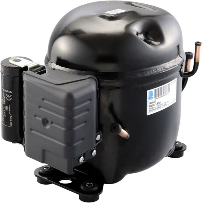 Reporshop - Tecumseh-Kompressor AEZ4440Z/AE4440Z-FZ1A R404A 220V 1/2CV mittlere Temperatur 6,70 cm3