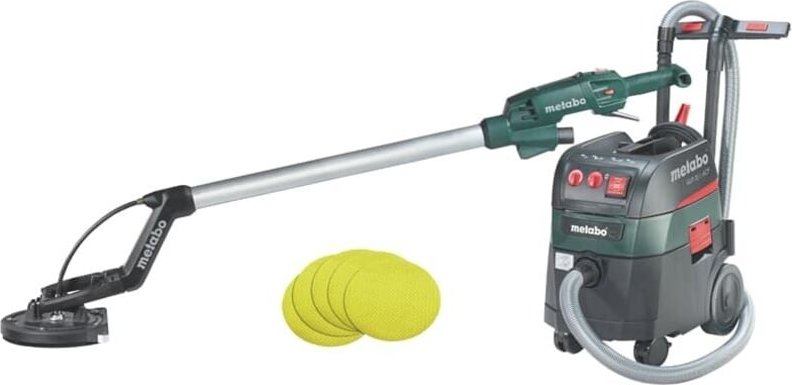 Metabo - Handschleifer lsv 5-225 Beutel + Staubsauger asr 35 l acp + 25 Schleifmittel - 690885000