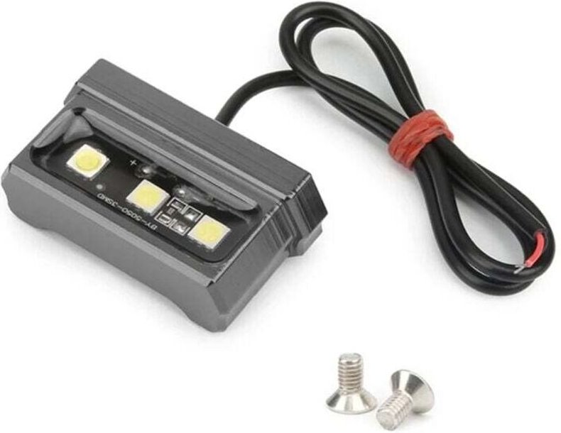 Thumbnail - Aiperq - Motorrad-Kennzeichenleuchte, 12 v, dekorativer Rahmen, Rücklicht, Nummernlicht, Universal-Blinker, Motorradzube...