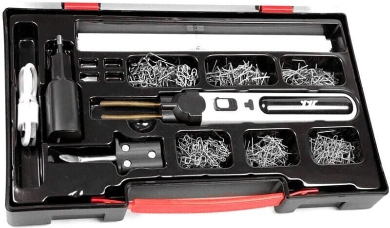 Thumbnail - Tragbares Kunststoffschweißgerät, Reparaturset für Plattenrisse, Heißhefter, Thermoschneider, Werkzeugset zur Reparatur ...