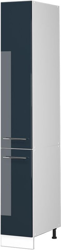 Vicco - Küchenschränke Fame-Line, Dunkelblau Hochglanz, 30 cm