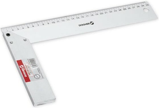 Professioneller Edelstahl Vierkant 400x50x5mm Dogher 793-02-400