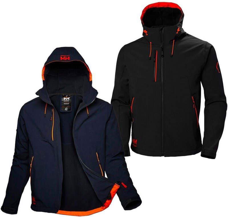Thumbnail - Chelsea Evolution Hooded Arbeitsjacke - xxl - Schwarze - Helly Hansen