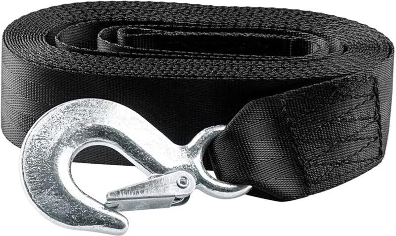 Anhängerwindengurt Marine-Bootswindengurt mit Sicherheitshaken