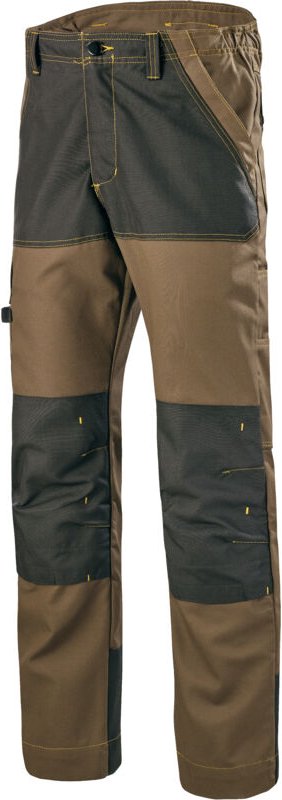 verstärkter Arbeitshosen braun/schwarz XL - FR(52)