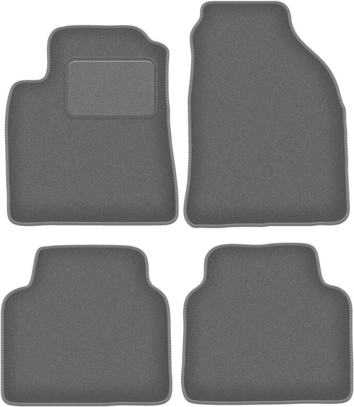Graphit-Fußmatten für: Hyundai Matrix Minivan (2001-2010)