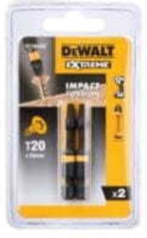 Thumbnail - DEWALT SCHLAGSPITZE T20x50 /2Stk. EXTREME SCHLAGTORSION