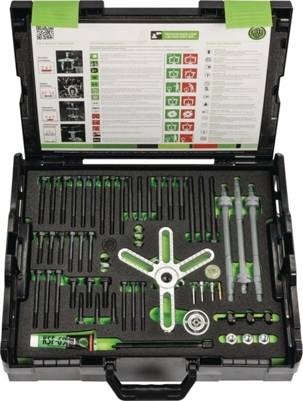 Kukko - Seitenbolzen-Abziehsatz K-68 Spann-W.58-150mm Zugkr.5 t