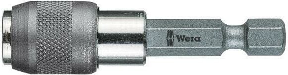Schnellwechsel-Bithalter 1/4 für 1/4 Bits Magnet 52mm Wera