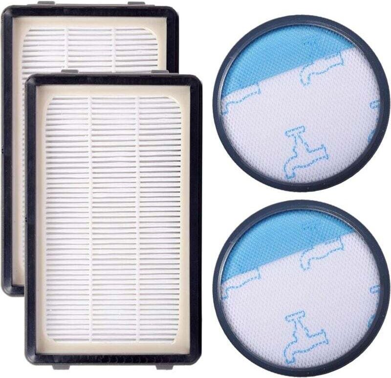 2 Sätze HEPA-Filter für Rowenta RO3731EA RO3753EA RO3786EA Moulinex Tefal Compact Power Cyclonic Staubsauger, Alternativ...