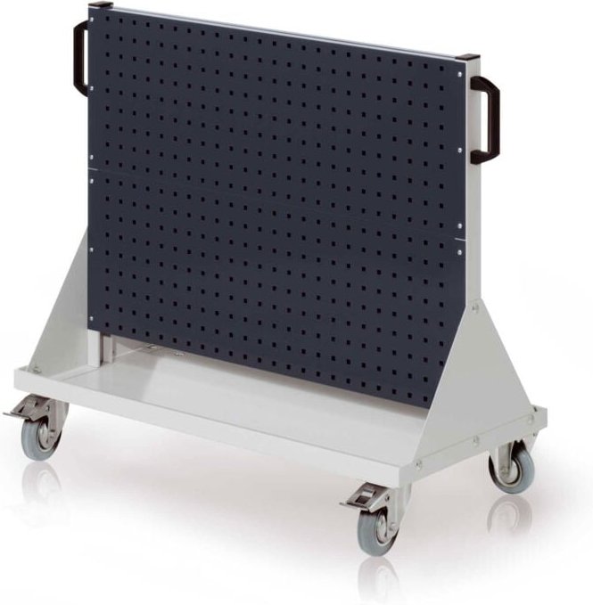 Kappes RasterMobil® Größe 2 - 1000x890x500mm - 4x Lochplatte 4-teilig - anthrazitgrau