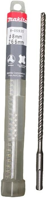 SDS-Bohrer Deltagon 8 x 266 mm B-05935 - Makita
