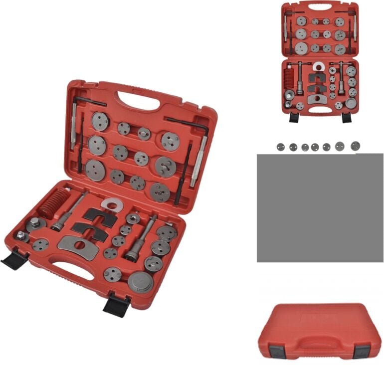 Vidaxl - Bremskolben Bremskolbenrücksteller Rücksteller 35 Stück - Bremskolbenrücksetzer - Werkzeugset - Bremsenreparatu...