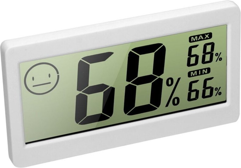 Thumbnail - Sollbry - Digitales Hygrometer-Thermometer, elektronisches Heim-Thermo-Hygrometer, LCD-Display, Temperatur-Feuchtigkeits...