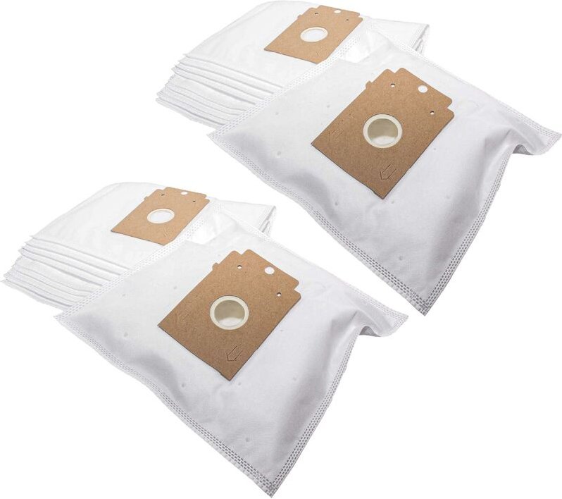 20x Staubsaugerbeutel kompatibel mit Siemens Smily VS01G400, VS01G500 Staubsauger - Mikrovlies, Typ k, 28cm x 19cm Weiß ...