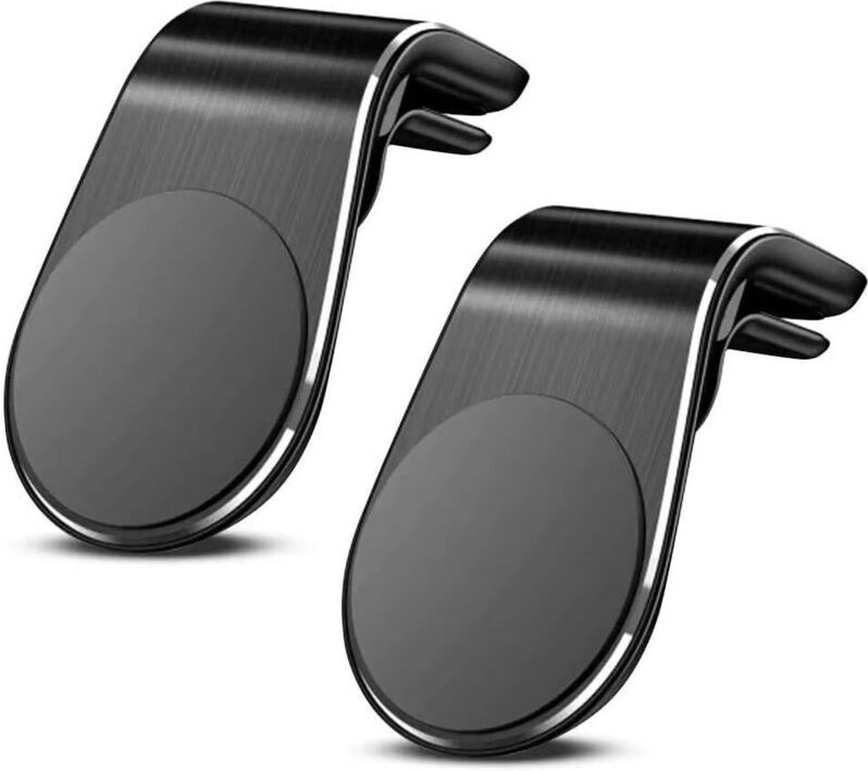 2 Stück magnetische Autotelefonhalterung, Magnethalterung, kompatibel mit allen Smartphones, vielseitiges Innenraumzubeh...