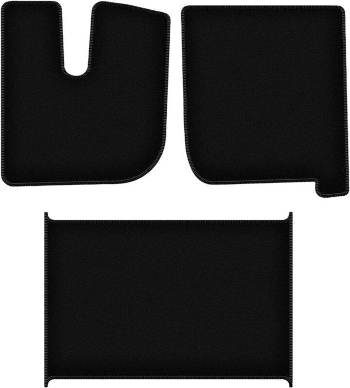 BASIC schwarze Veloursmatten für: LKW Iveco Stralis (2013-2019)