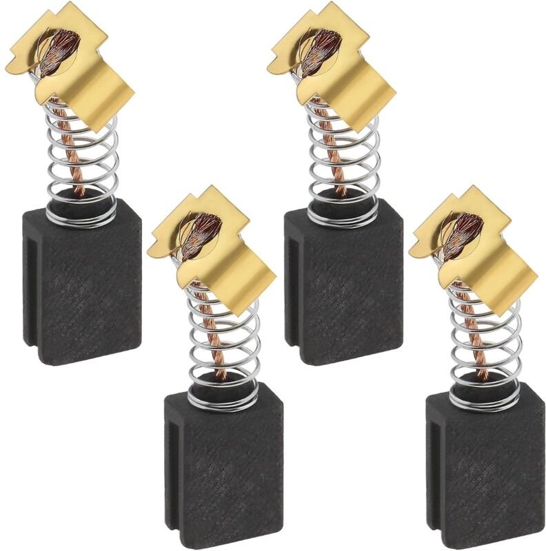 EMSea 4 Stück Motorkohlenbürsten Ersatz kompatibel mit Makita 195007-0 CB-406 CB-407 Elektrowerkzeug-Zubehör Stichsäge D...