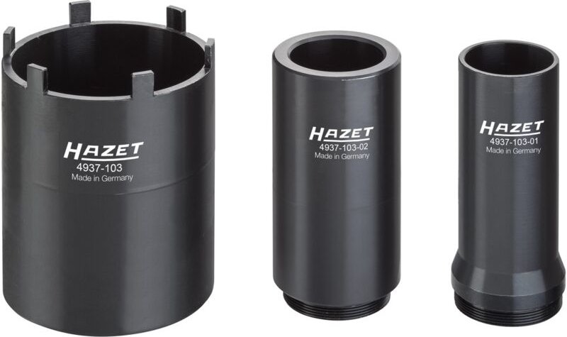 Hazet - Nkw Zapfenschlüssel-Satz, Vierkant hohl 20 mm (3/4), Anzahl Werkzeuge: 3