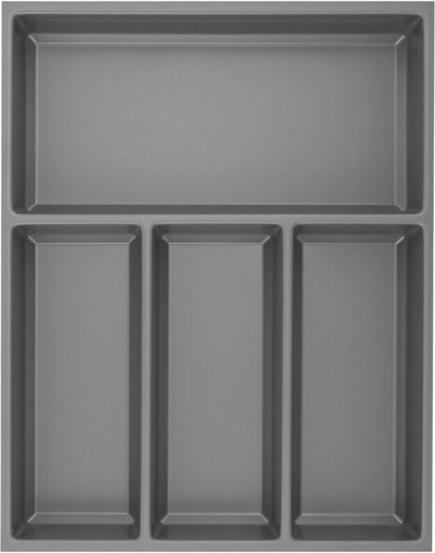 Agoform - Besteckeinsatz Sky 550/45 Besteckkasten aus Kunststoff schiefergrau genarbt