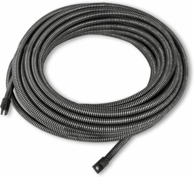 Spirale 20m Ersatzteil für Rohrreiniger Rohrreinigungsmaschine Elektrisch, Robustes Metall, M6 Kupplung für alle gängige...