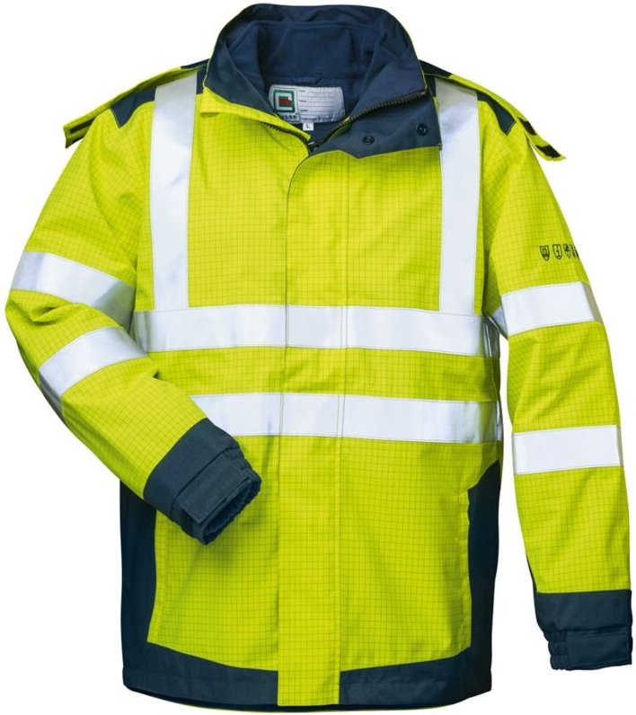 Elysee Multinorm-Parka 3in1 Gerhard 23415 Gr. 4XL leuchtgelb/marine - Feldtmann