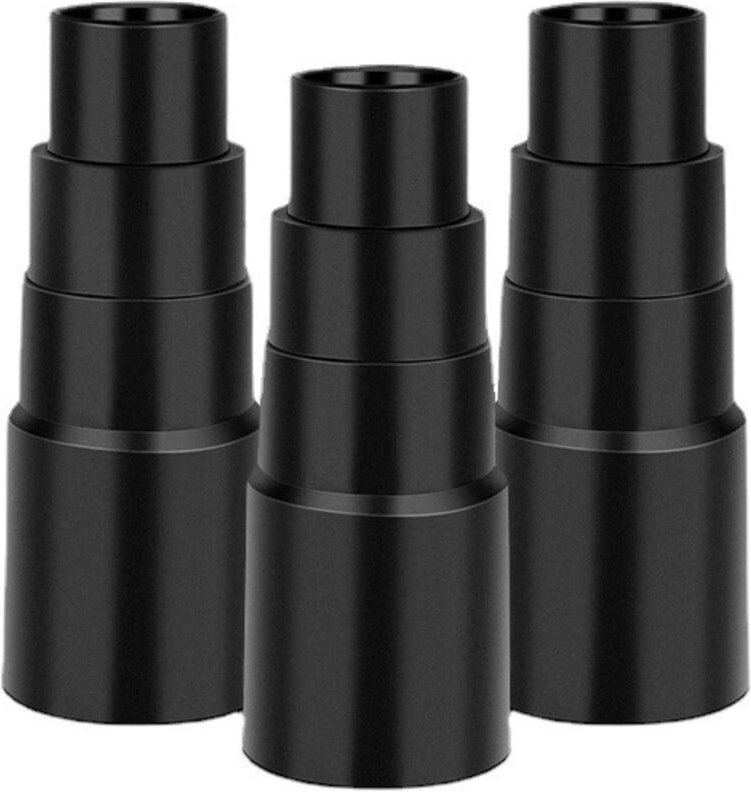 3-teiliger Universal-Staubsaugerschlauchadapter, 4-lagiger Staubsaugerschlauchkonverter, 25 mm, 30 mm, 34 mm, 35 mm Ansc...