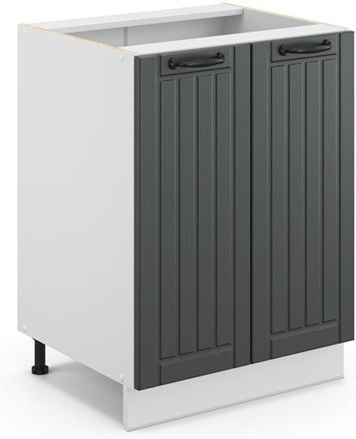 Vicco - Midischrank Fame-Line, Anthrazit, 60 x 81.6 cm ohne Arbeitsplatte