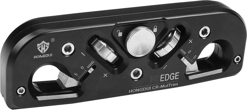 Insma - Fasenhobel für Holz mit 3 Ersatz-Hartmetalleinsätzen 45° Handhobel Fantablau