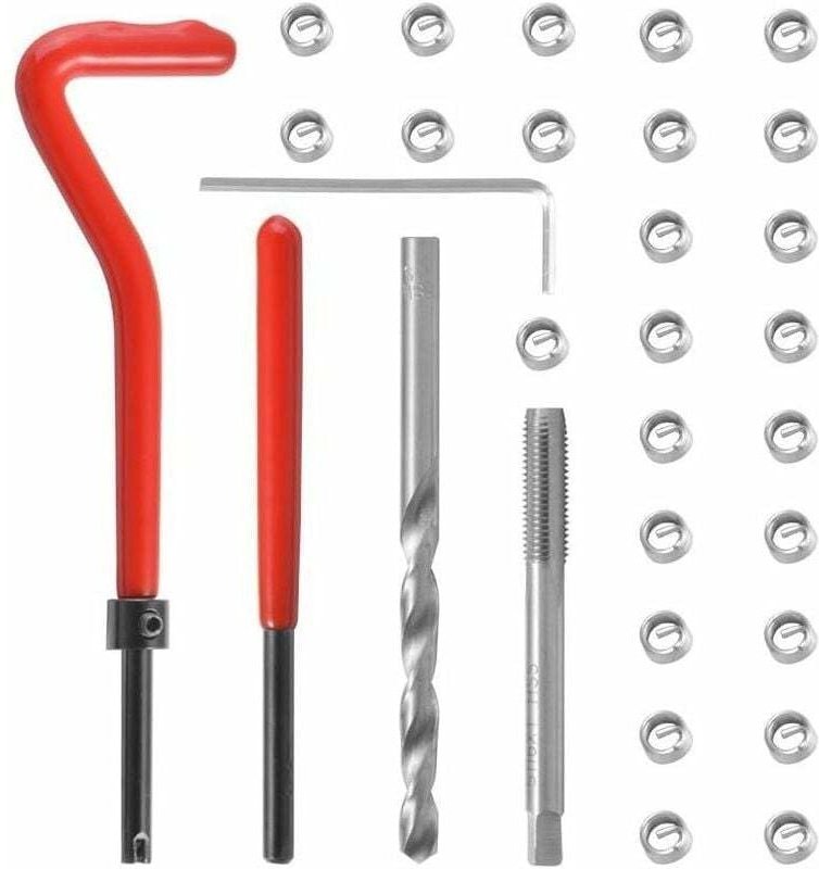 Gewindereparatursatz Typ M6 Helicoil (30-teilig)