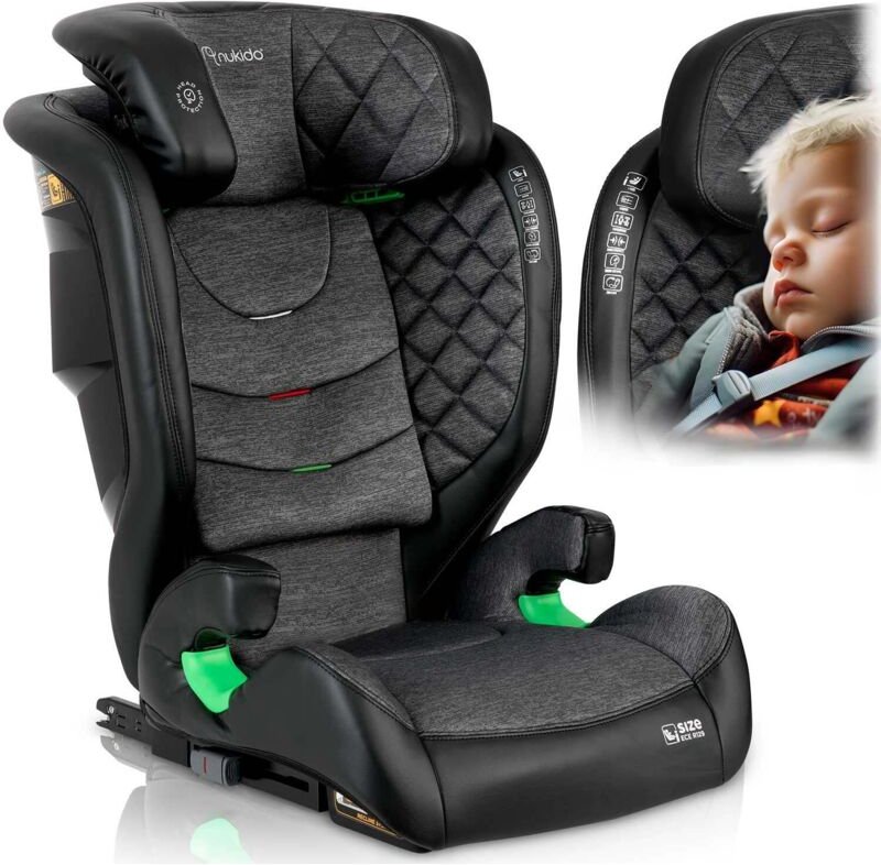 Autositz nukido louis schwarz grau 15 36 kg isofix