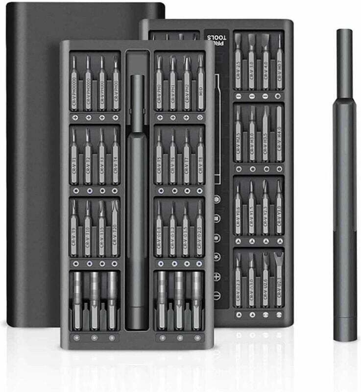 SHINING HOUSE 63-in-1 Mini-Präzisions-Schraubendreher-Set, elektronisches magnetisches Reparaturwerkzeug-Set