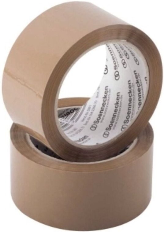 Packband 5861 50mmx66m braun 6 St./Pack. - Soennecken