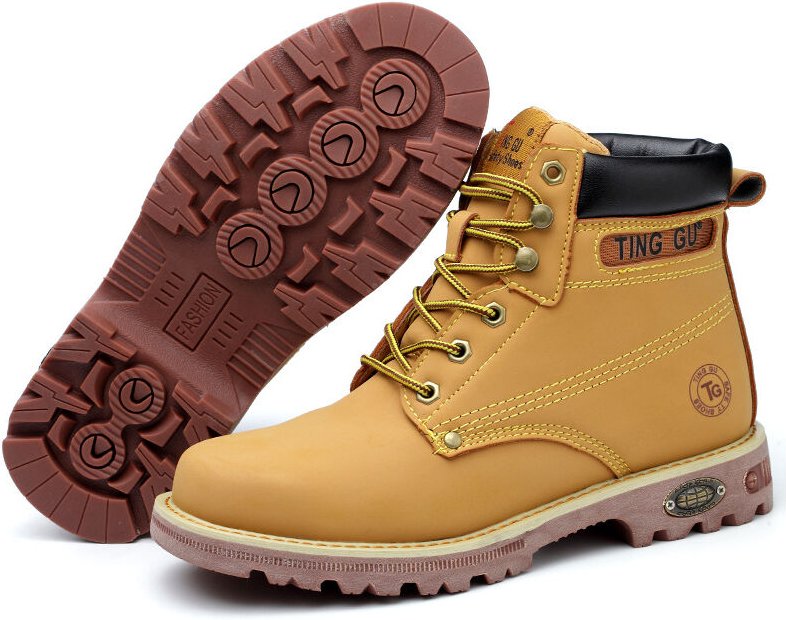 Hochwertige Sicherheitsschuhe - Gelb -40