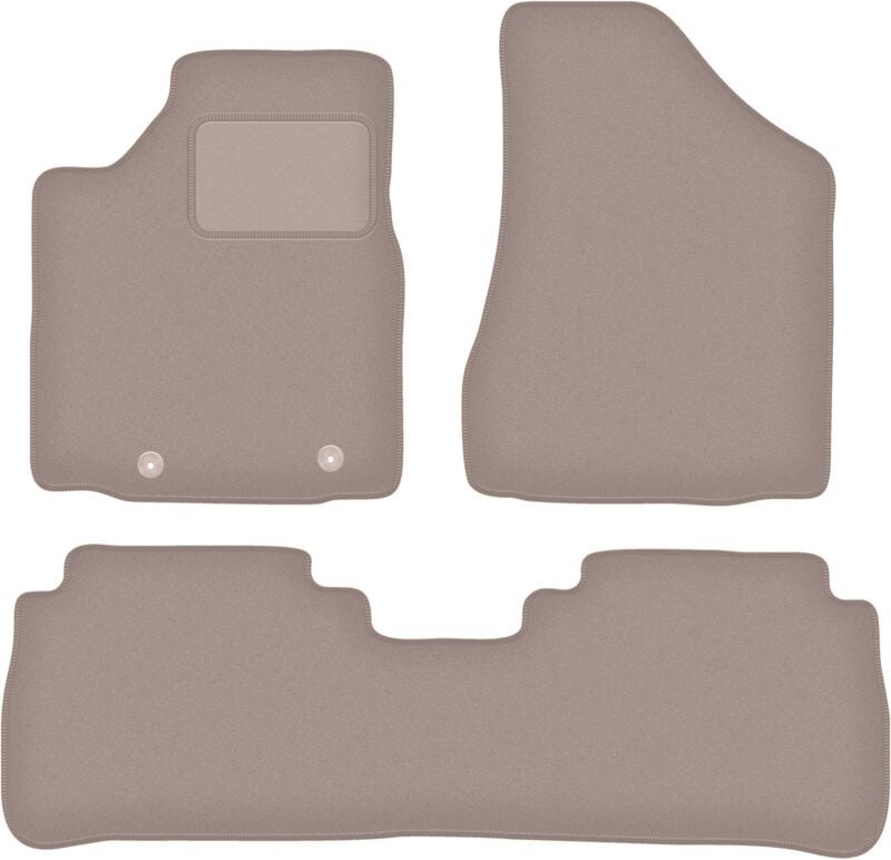 Beige Velours-Fußmatten für: Nissan Murano Z50 SUV (2003-2008)