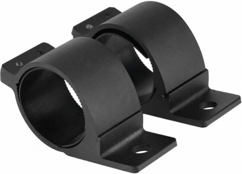 Cyslmuk - 2-teilige Lenkerhalterungen, Aluminium-Lenkerhalterungsklemmen für Kfz-LED-Scheinwerferstangen (3 Zoll)