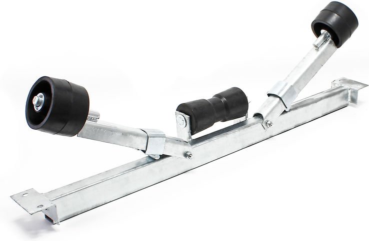 Thumbnail - Wiltec - Pendelrolle 111 cm, Sliphilfe für Boote bis 800 kg & 80–124 cm, Bootsführungssystem, Kielrolle