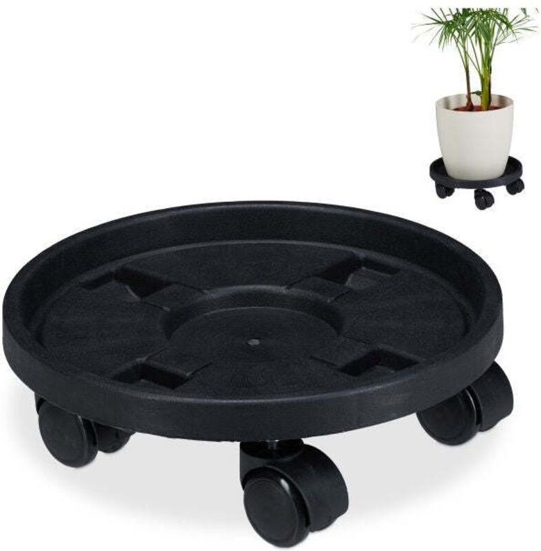 Thumbnail - Set of 2 small plastic plant rollers
