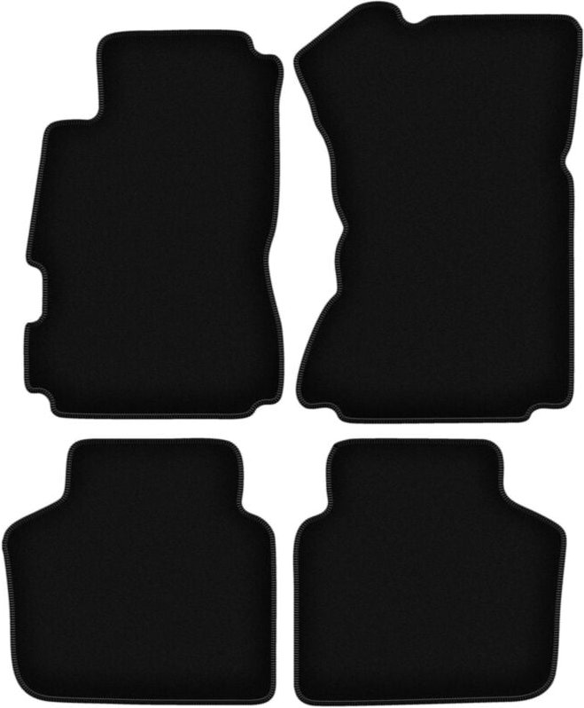 BASIC schwarze Veloursmatten für: Honda Legend II Limousine (1991-1996)