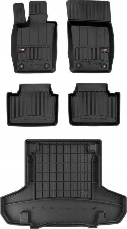 SET 3D Gummimatten Porsche Panamera 2 971 ab 2016- zw