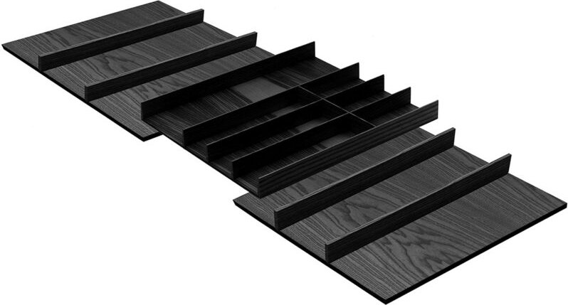 Kesseböhmer - Besteckeinsatz FineLine, Schublade 100-120cm, Besteckkasten schwarz