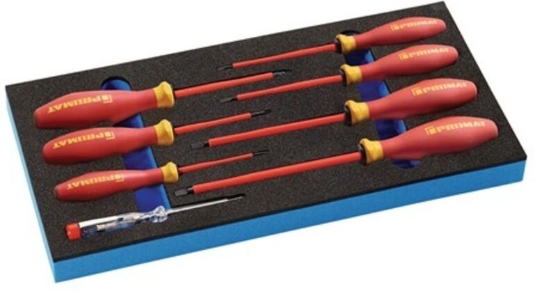 Werkzeugmodul 8-teilig 1/3-Modul Schlitz 2,5-6,5 / ph 1, 2